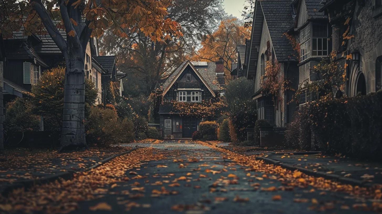 homes with road or trees no text no lettering