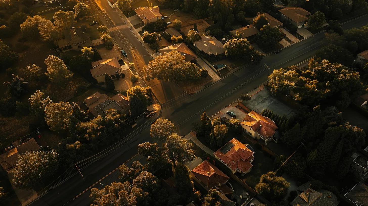 homes with streets and best view no text no lettering